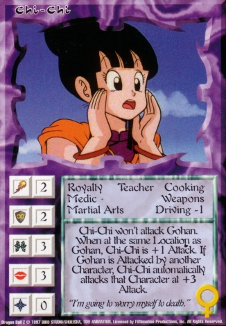 Scan of 'Chi-Chi' Ani-Mayhem card