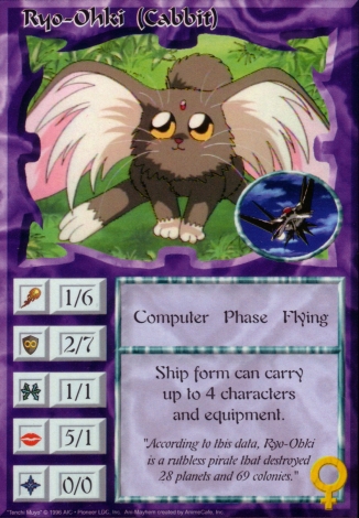 Scan of 'Ryo-Ohki (Cabbit)' Ani-Mayhem card