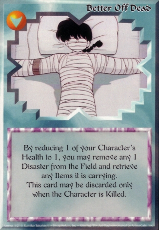 Scan of 'Better Off Dead' Ani-Mayhem card