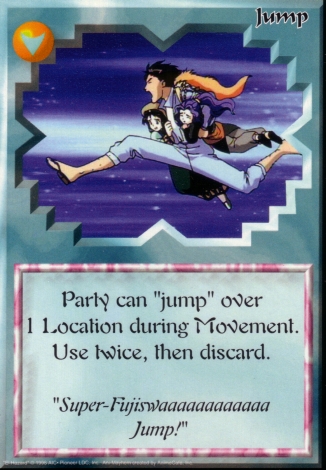 Scan of 'Jump' Ani-Mayhem card