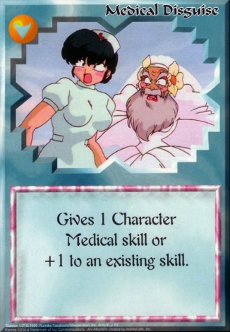 Scan of 'Medical Disguise' Ani-Mayhem card