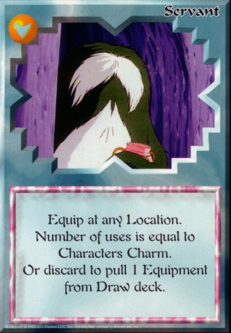 Scan of 'Servant' Ani-Mayhem card