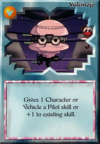 Scan of 'Yukinojo' Ani-Mayhem card