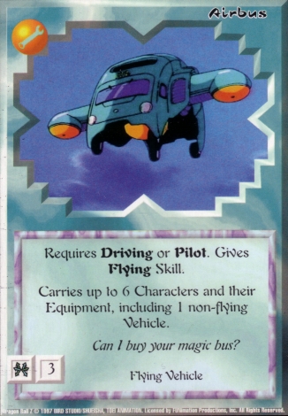 Scan of final 'Airbus' Ani-Mayhem card