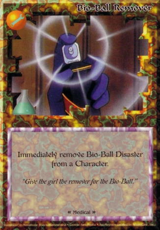 Scan of 'Bio-Ball Remover' Ani-Mayhem card