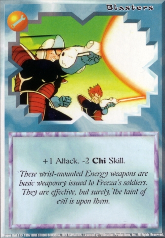 Scan of 'Blasters' Ani-Mayhem card