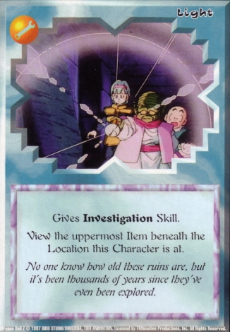 Scan of 'Light' Ani-Mayhem card