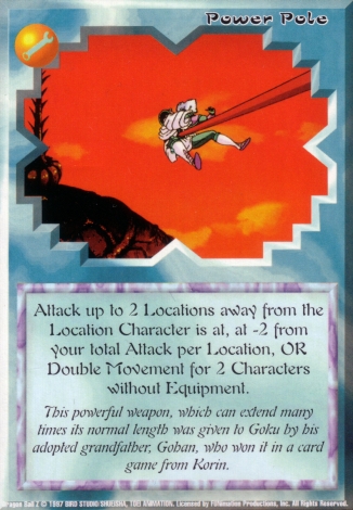 Scan of final 'Power Pole' Ani-Mayhem card