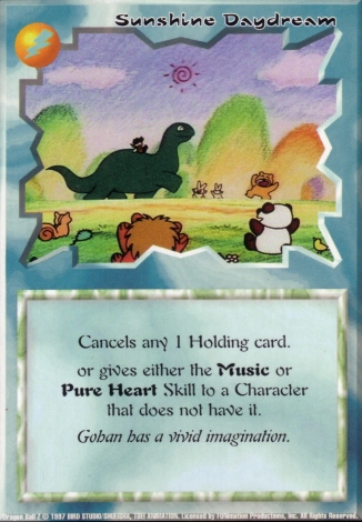 Scan of 'Sunshine Daydream' Ani-Mayhem card