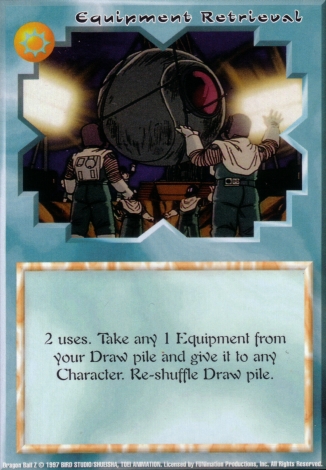 Scan of 'Equipment Retrieval' Ani-Mayhem card