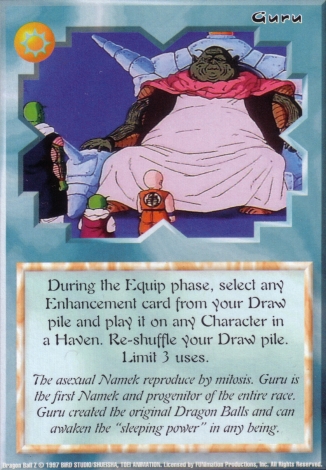 Scan of 'Guru' Ani-Mayhem card