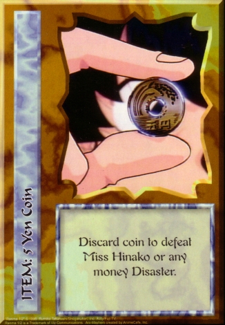 Scan of '5 Yen Coin' Ani-Mayhem card