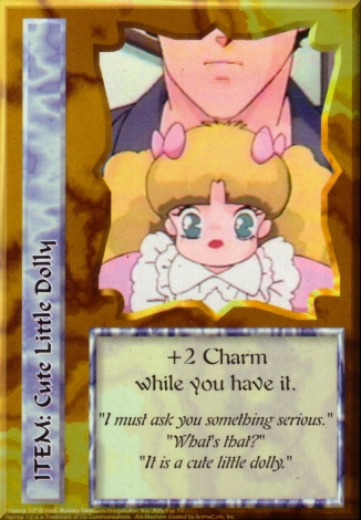 Scan of 'Cute Little Dolly' Ani-Mayhem card