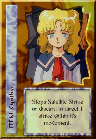 Scan of 'Cynthia' Ani-Mayhem card