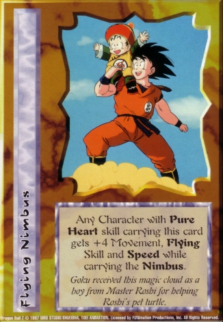 Scan of 'Flying Nimbus' Ani-Mayhem card