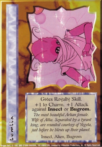 Scan of 'Lemlia' Ani-Mayhem card