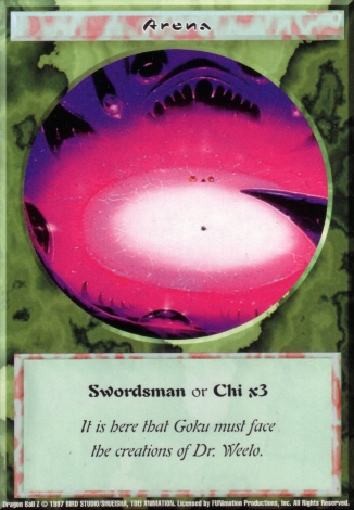 Scan of 'Arena' Ani-Mayhem card