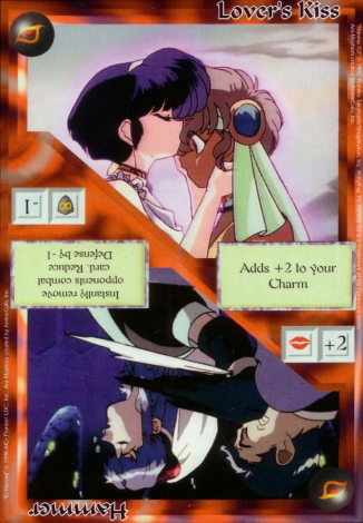 Scan of 'Lover's Kiss / Hammer' Ani-Mayhem card