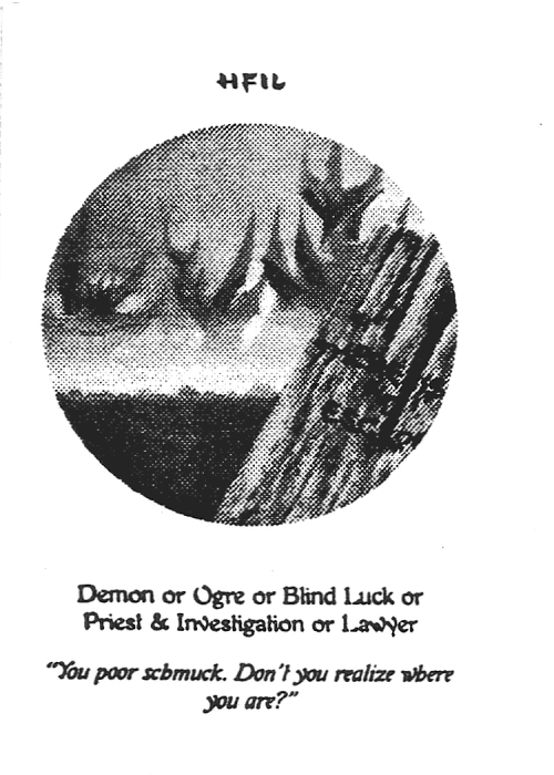 Scan of 'HIFL' playtest card