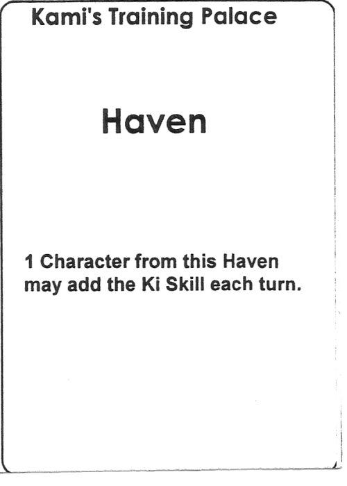 Scan of 'Kami's Training Palace' playtest card