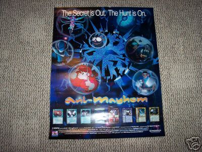 Image of the promotional Ani-Mayhem poster