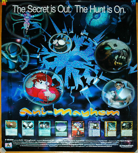 Image of the promotional Ani-Mayhem poster