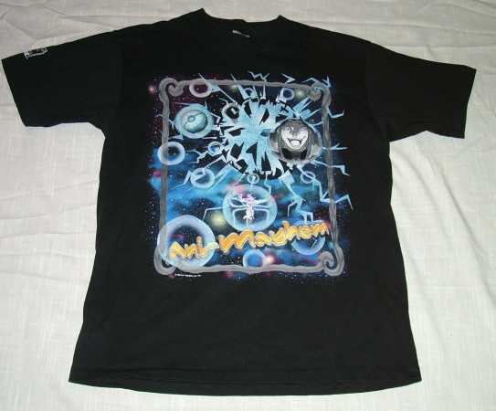 The front of the promotional t-shirt